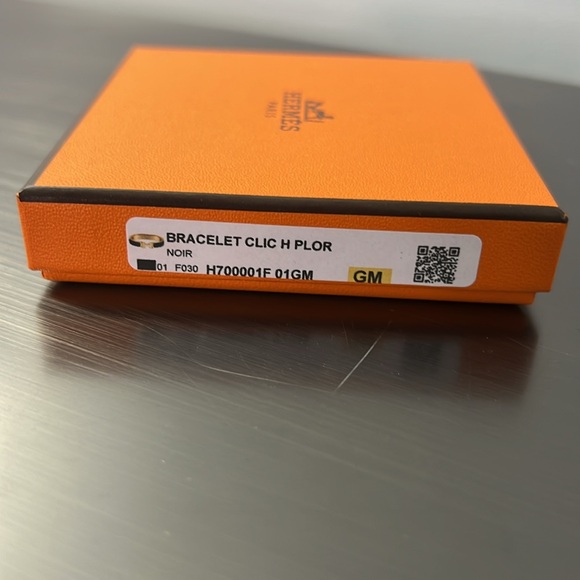 Authentic Hermes clic clac bracelet narrow - Picture 8 of 8